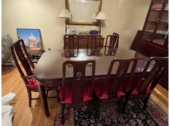 Chinese Solid Rosewood Dining Room Set
