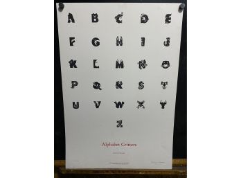 Alphabet Critters