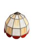 Vintage Slag Glass Cone Style Shade For Table Lamp
