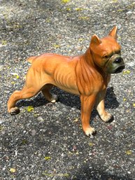 Porcelain Figurine Boxer Dog