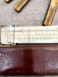 Set Of 3 Vintage Antique Measuring Tools