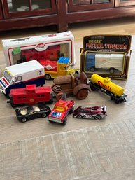 Vintage Lot Of Toy Vehicles