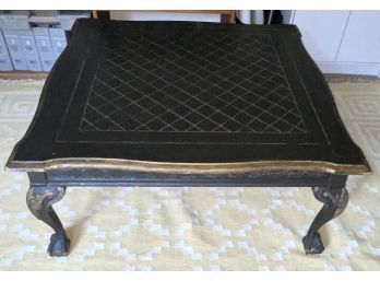 Hand Painted Mid Century Coffee Table