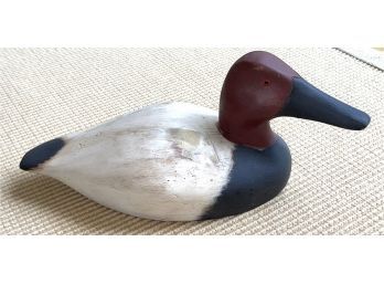 Painted French Broad River Duck Decoy