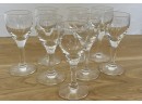 Set Of 8 Aperitif Small Wine Glasses