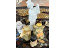 Lot Of Miscellaneous Figurines, Porcelain, Ceramic And Wax
