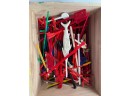 Collection Of Multi Cocktail Plastic Stirrers