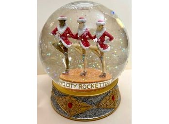 Vintage Radio City Rockette Snow Globe
