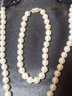 16' Pearl Necklace And 7'Braclet