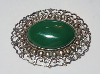 Hand Crafted Sterling Silver Brooch