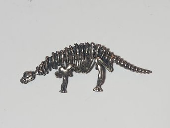 Sterling Silver Dinasour Pin