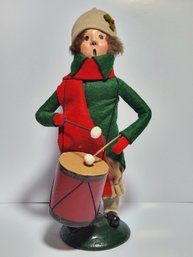 Byers Choice Caroler Doll Boy With Drum