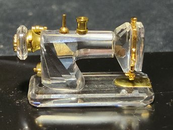 Swarovski Crystal Sewing Machine