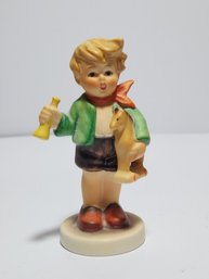 Hummel Figurine' Boy With Trumpet'