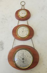 Swift Instruments Inc. Hanging Barometer,hydrometer,and Thermometer