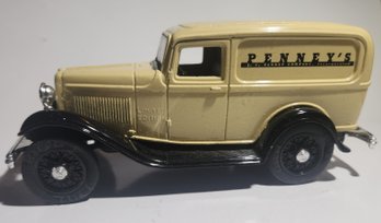 Ertl 1932 Ford Delivery Van Bank For J.C. Penney's