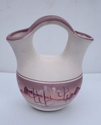 Native American Indian Pottery Wedding Vase