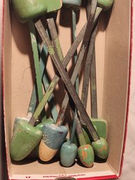 Box Of Five Pairs Of Vintage Shoe Streches
