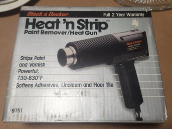 Black And Decker Heat 'n Strip Paint Remover Heat Gun