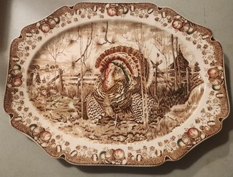 Johnson Brothers 'his Majesty'Turkey Platter
