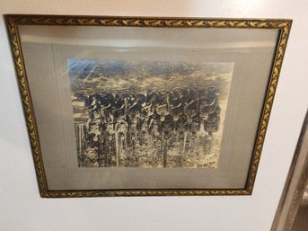 Framed Military Photograph