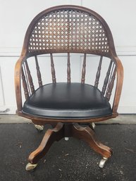 Maple Bentwood Office Chair (missing Spring Mechanism)