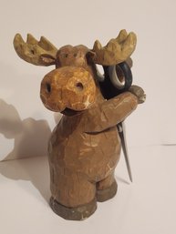 Decorative Resin Moose Holder