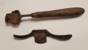 Two Antique Wood Working Shaves