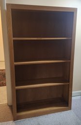Oak Bookcase With Adjustable Shelves