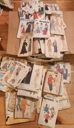 Lot Of 130  Dress Makers Patterns Plus Other Patterns