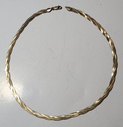 17 1/2' Woven Sterling Silver Heronbone Chain