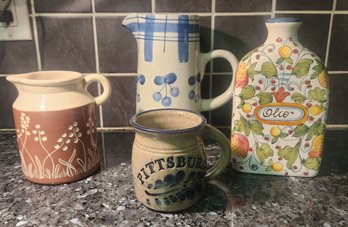 Lot Of Assorted Pottery And Ceramics