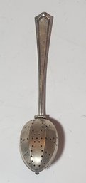Rogers Silver Co.silver Plated Teaspoon Tea Strainer