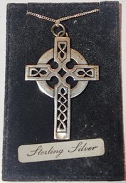 Sterling Silver Cross And Chain