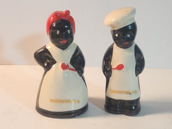 Cook And Chef Salt And Pepper Shakers