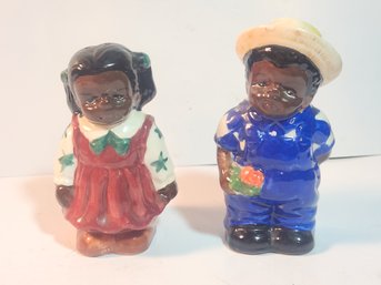 Boy And Girl Salt And Pepper Shakers