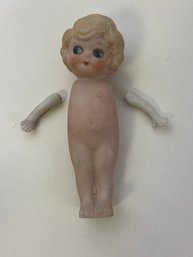 C1920s Googly Eye Bisque Doll Made In Japan With Jointed Arms Japan