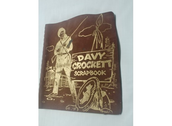 Davy Crockett Scrapbook And Character Glasses