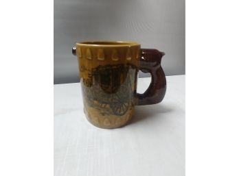 Western Coffee Mug With Pistol Grip