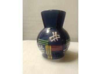 Unusual Mid-century Pottery Vase