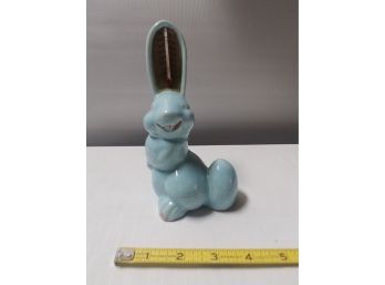Unique Pottery Rabbit Thermometer
