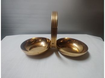 Brass Art Deco Candy Dish