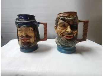 Two Vintage Character Mugs