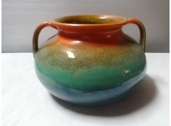 Art Pottery Two-handled Vase