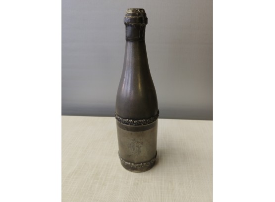 Waldorf Silver Plate Company Victorian Quadruple Plate Cigar Holder In The Form Of A Champagne Bottle