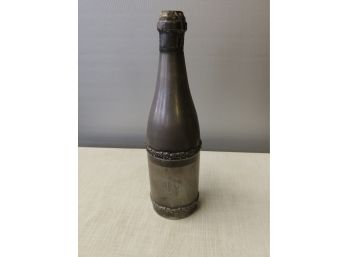 Waldorf Silver Plate Company Victorian Quadruple Plate Cigar Holder In The Form Of A Champagne Bottle