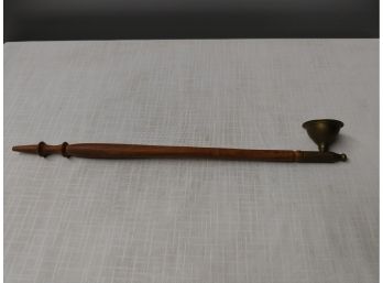 Mahogany And Brass Pipe