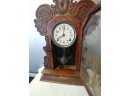 Fancy Ingram Oak Gingerbread Clock