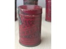 12 Pearson's Red Top Snuff Advertising Tins