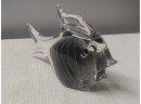 Mid-century Murano Glass Fish Sculpture